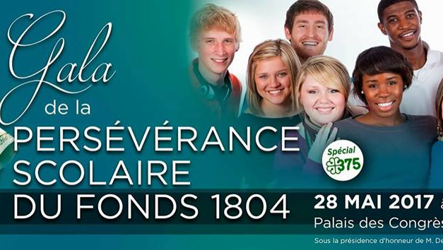 Gala du Fonds 1804 pour la persévérance scolaire
