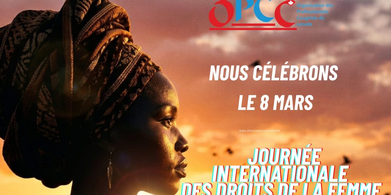 BONNE JOURNÉE INTERNATIONALE DES DROITS DE LA FEMME